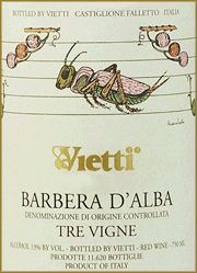Vietti 2004 Tre Vigne Barbera D’Alba